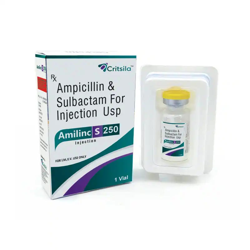 Ampicillin and Sulbactam injection top manufacturer India